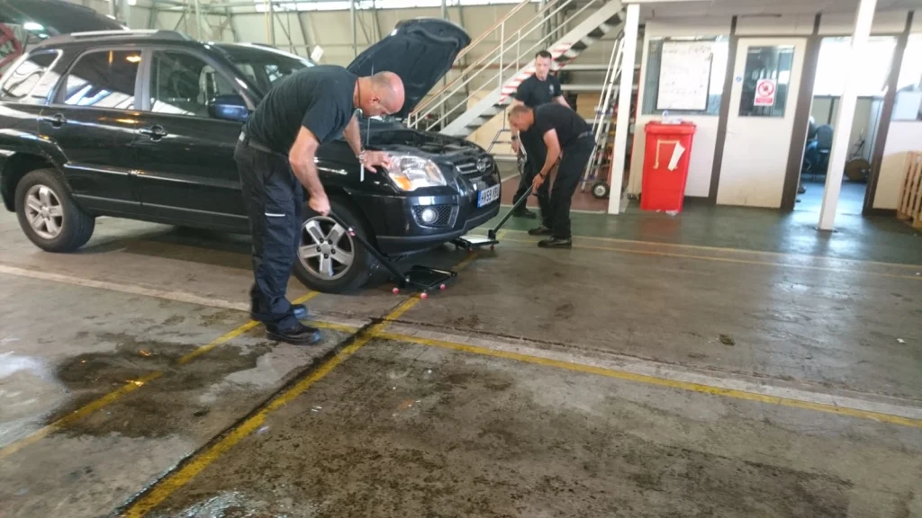 Vehicle search training